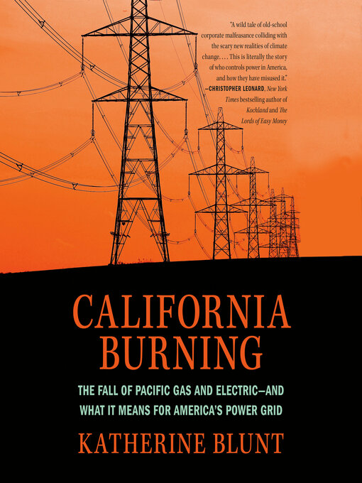 Title details for California Burning by Katherine Blunt - Wait list